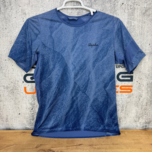 Light Wear Rapha Trail Lightweight T-shirt Men's Medium Blue Cycling Clothing