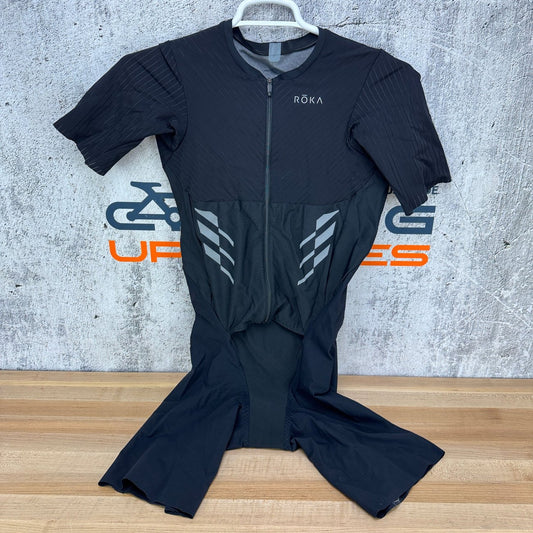 Light Wear Roka Gen II Elite Aero Short Sleeve Men's XL Cycling Skinsuit