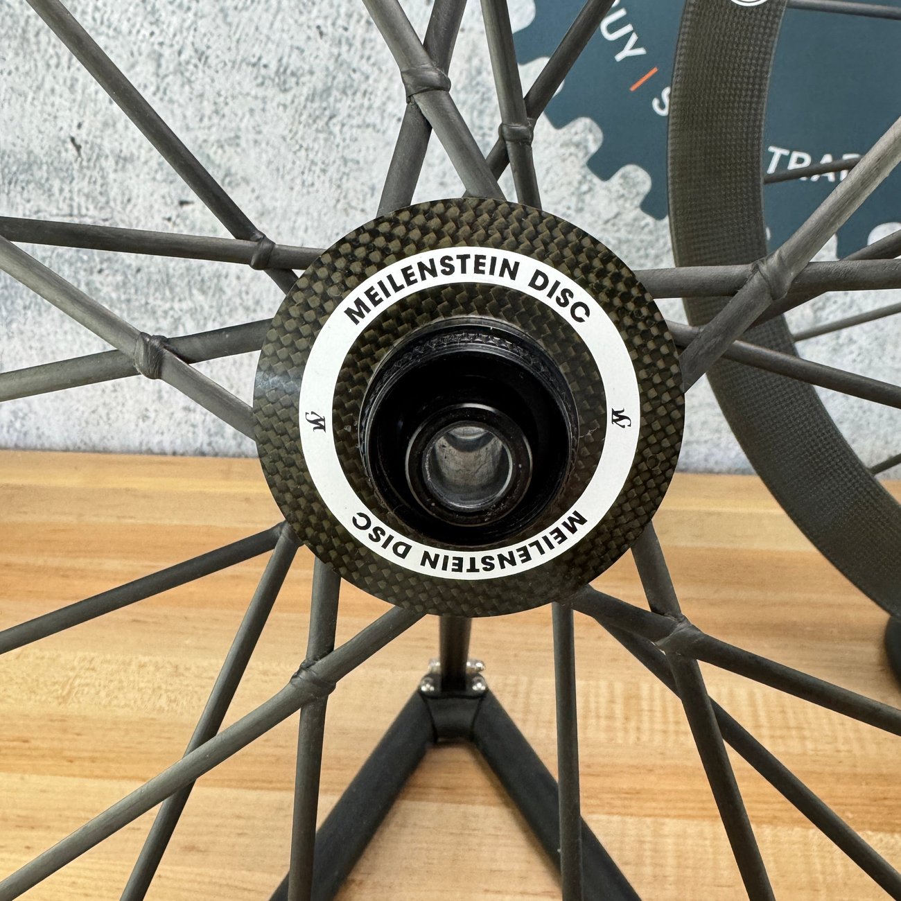 Lightweight Meilenstein C 24D Carbon Clincher Disc Wheelset 700c 1381g