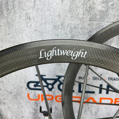 Lightweight Meilenstein Gen IV 16/20 Carbon Clincher Wheelset 700c Rim Brake 1231g