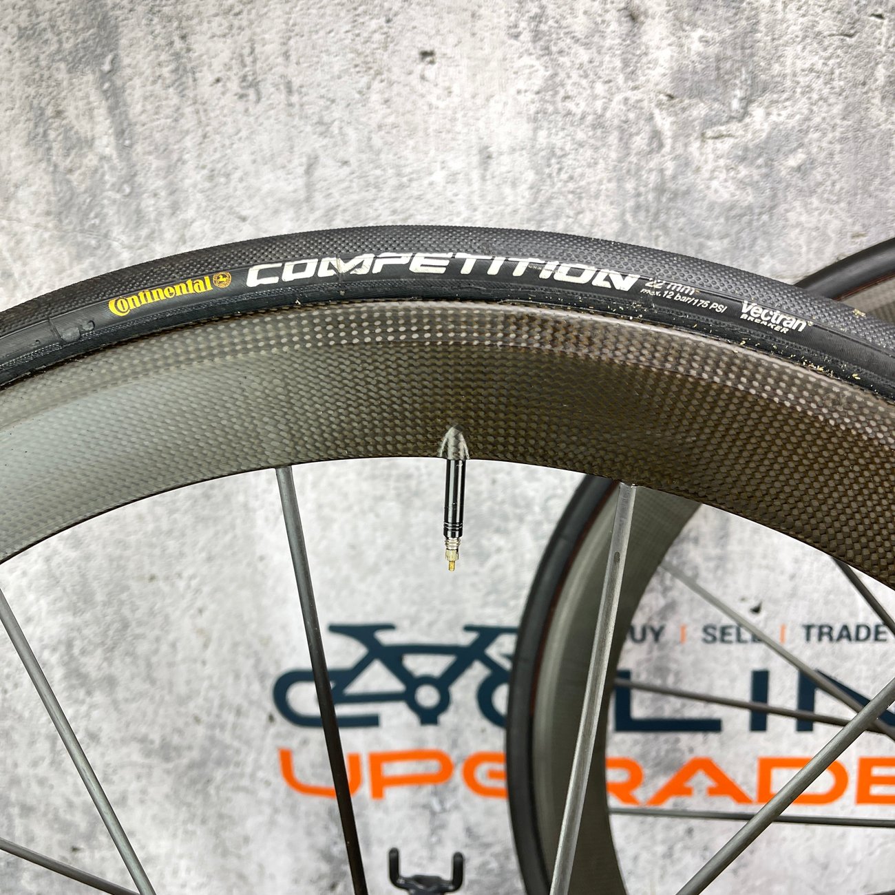 Lightweight Meilenstein Schwarz Ed 48mm Carbon Tubular Wheelset 700c 1100g