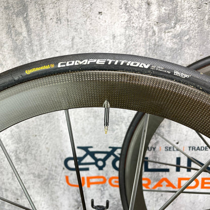 Lightweight Meilenstein Schwarz Ed 48mm Carbon Tubular Wheelset 700c 1100g