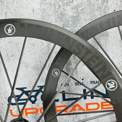 Lightweight Meilenstein T 24 Carbon Tubular Wheelset 700c Rim Brake 1195g