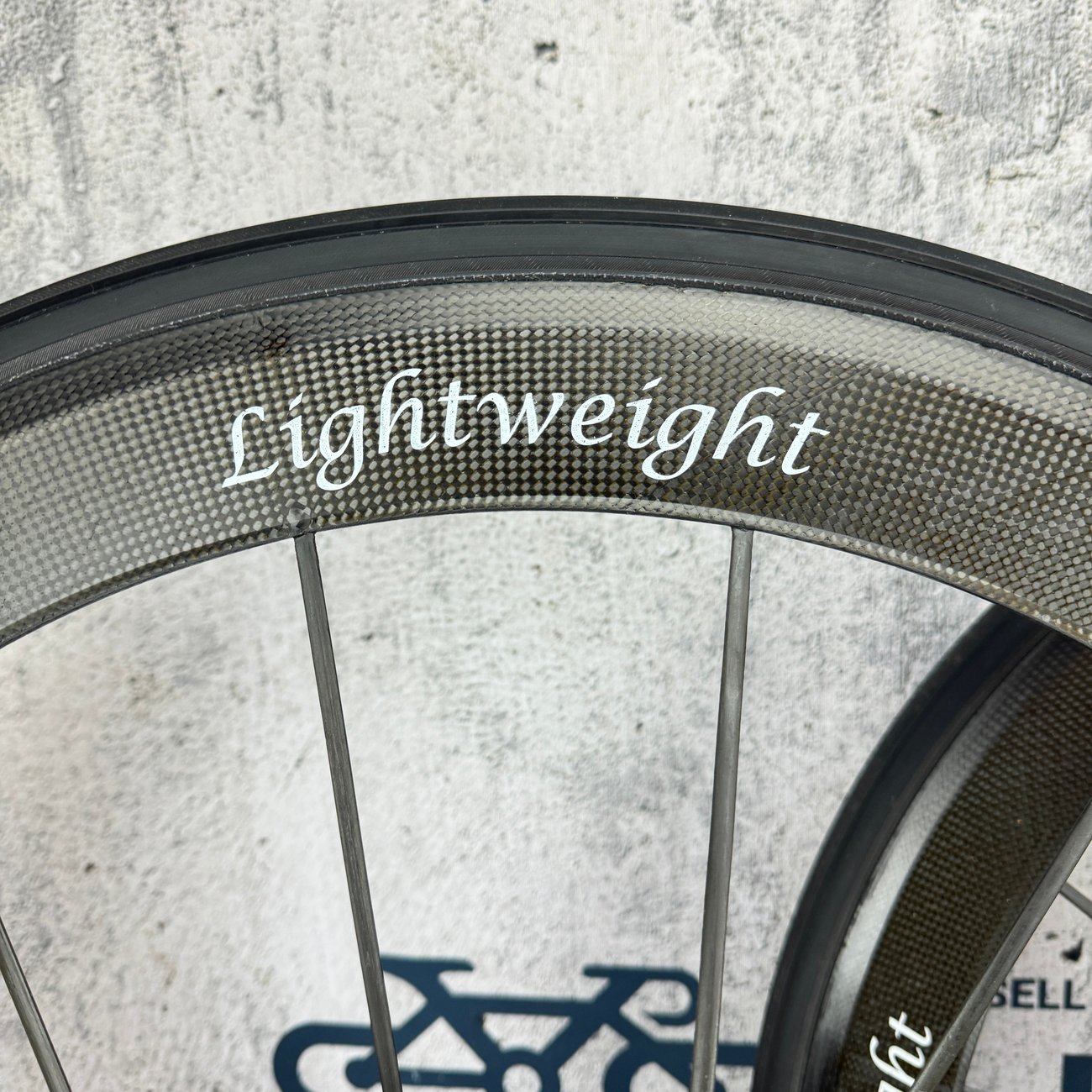 Lightweight Standard III T 53mm 16/20 Carbon Tubular Wheelset 700c Rim Brake 1150g