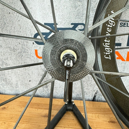 Lightweight Standard III T 53mm 16/20 Carbon Tubular Wheelset 700c Rim Brake 1150g