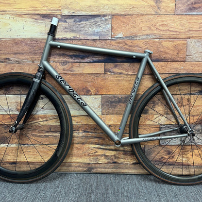 Low Mile! 2010 Serotta Classique 58cm Rim Brake Titanium Frameset S3 Carbon Fork