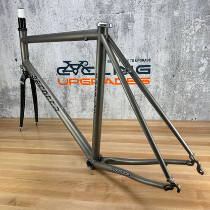Low Mile! 2010 Serotta Classique 58cm Rim Brake Titanium Frameset S3 Carbon Fork