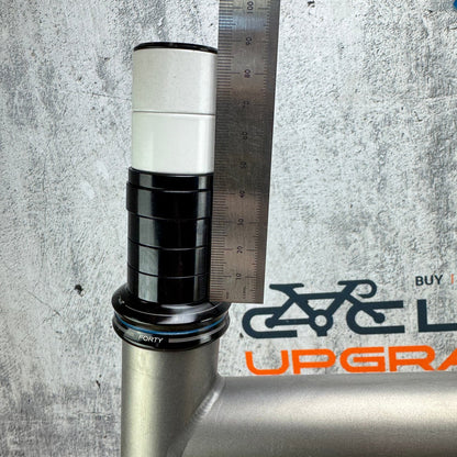 Low Mile! 2010 Serotta Classique 58cm Rim Brake Titanium Frameset S3 Carbon Fork