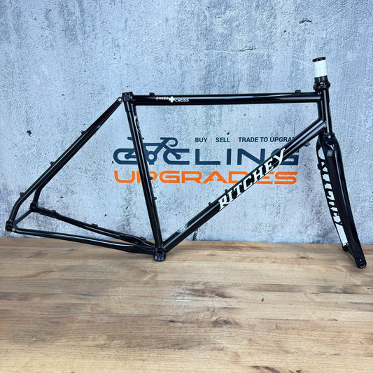 Low Mile! 2021 Ritchey Swiss Cross Medium Steel Disc Frameset 700c 2702g