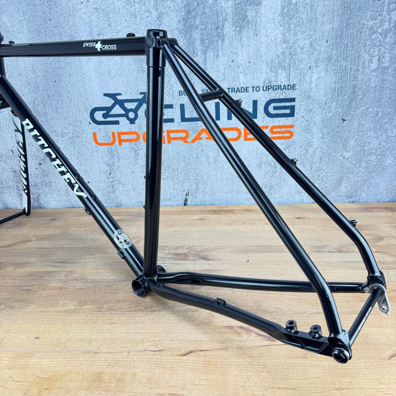Low Mile! 2021 Ritchey Swiss Cross Medium Steel Disc Frameset 700c