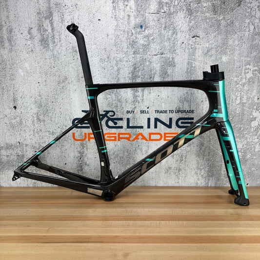 Low Mile! 2022 Scott Foil RC Supersonic HMX SL 56cm Carbon Disc Frameset 700c