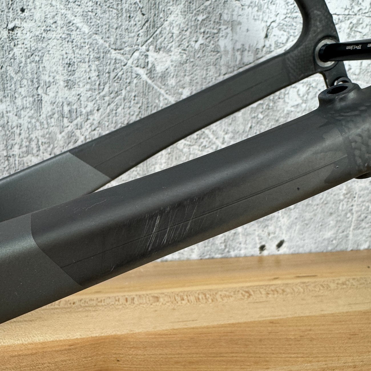 Low Mile! 2023 Argonaut GR3 59cm Carbon Gravel Disc Frameset 700c 1916g