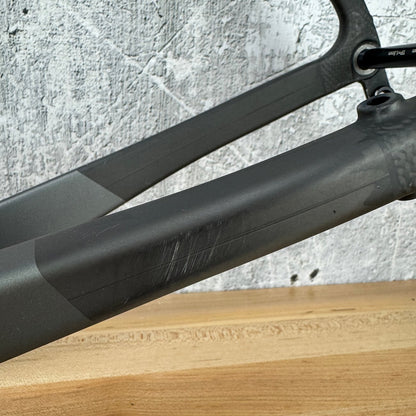 Low Mile! 2023 Argonaut GR3 59cm Carbon Gravel Disc Frameset 700c 1916g