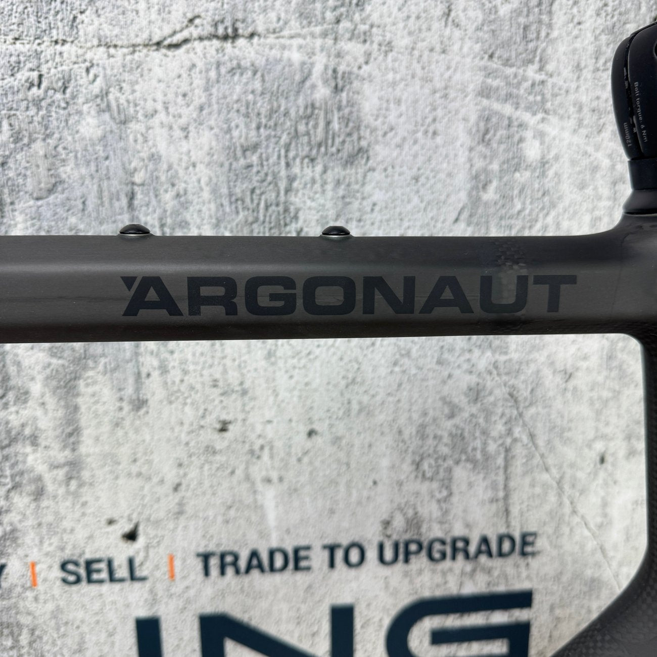 Low Mile! 2023 Argonaut GR3 59cm Carbon Gravel Disc Frameset 700c 1916g