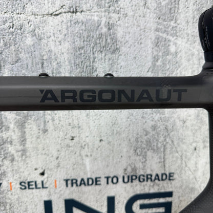 Low Mile! 2023 Argonaut GR3 59cm Carbon Gravel Disc Frameset 700c 1916g