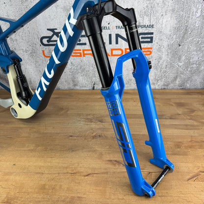 Low Mile! 2024 Factor Lando XC Medium Boost TwistLoc Carbon MTB Disc Frameset 29" 4353g