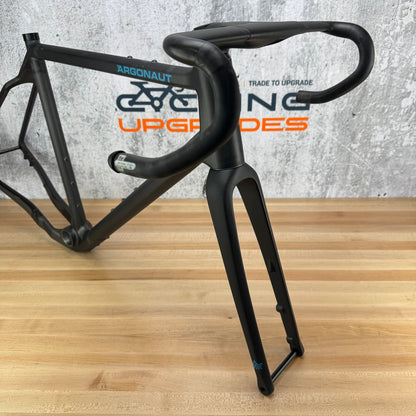 Low Mile! 2025 Argonaut GR3 UDH 56cm Carbon Disc Frameset 700c Enve AR