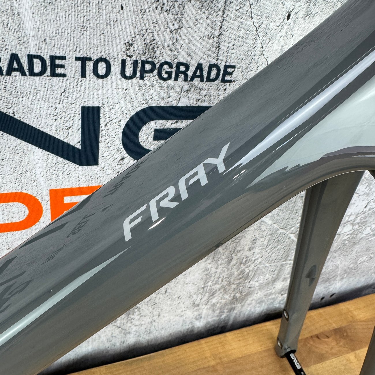 Low Mile! 2025 Enve Fray 56cm ASH Grey Carbon UDH Disc Brake Frameset 700c 2046g