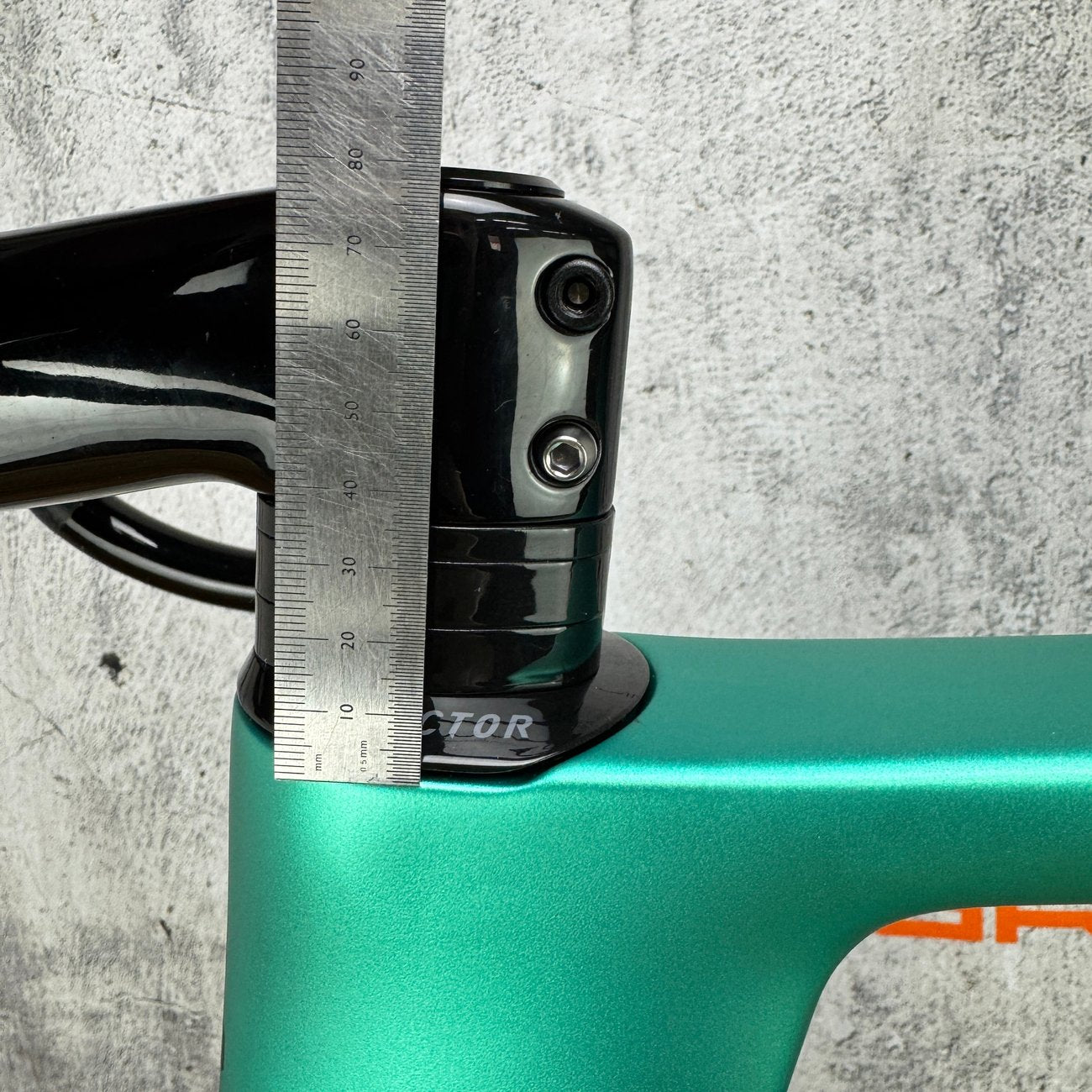 Low Mile! 2025 Factor Monza 54cm Carbon UDH Disc Frameset 700c Steel Green 2632g