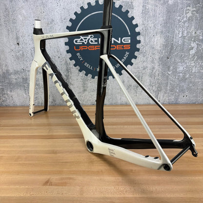 Low Mile! 2025 Factor Ostro VAM 54cm Carbon Disc Frameset 700c 1880g