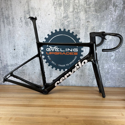 New! 2026 Cervelo Caledonia 5 Five Black 56cm Carbon Disc Frameset Module 700c