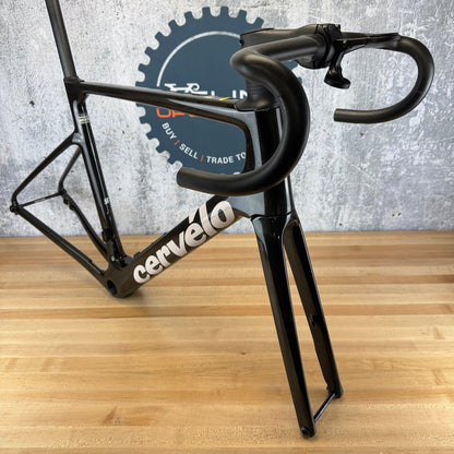 New! 2026 Cervelo Caledonia 5 Five Black 56cm Carbon Disc Frameset Module 700c