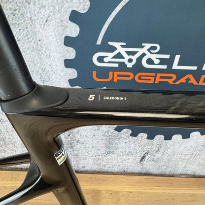 New! 2026 Cervelo Caledonia 5 Five Black 56cm Carbon Disc Frameset Module 700c