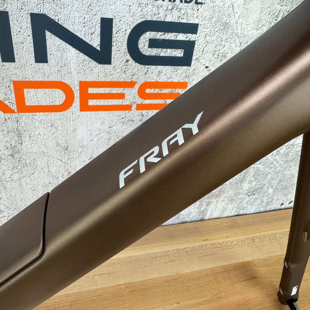 Low Mile! 2026 Enve Fray Toffee Brown 47cm Carbon Disc Frameset 700c 2202g