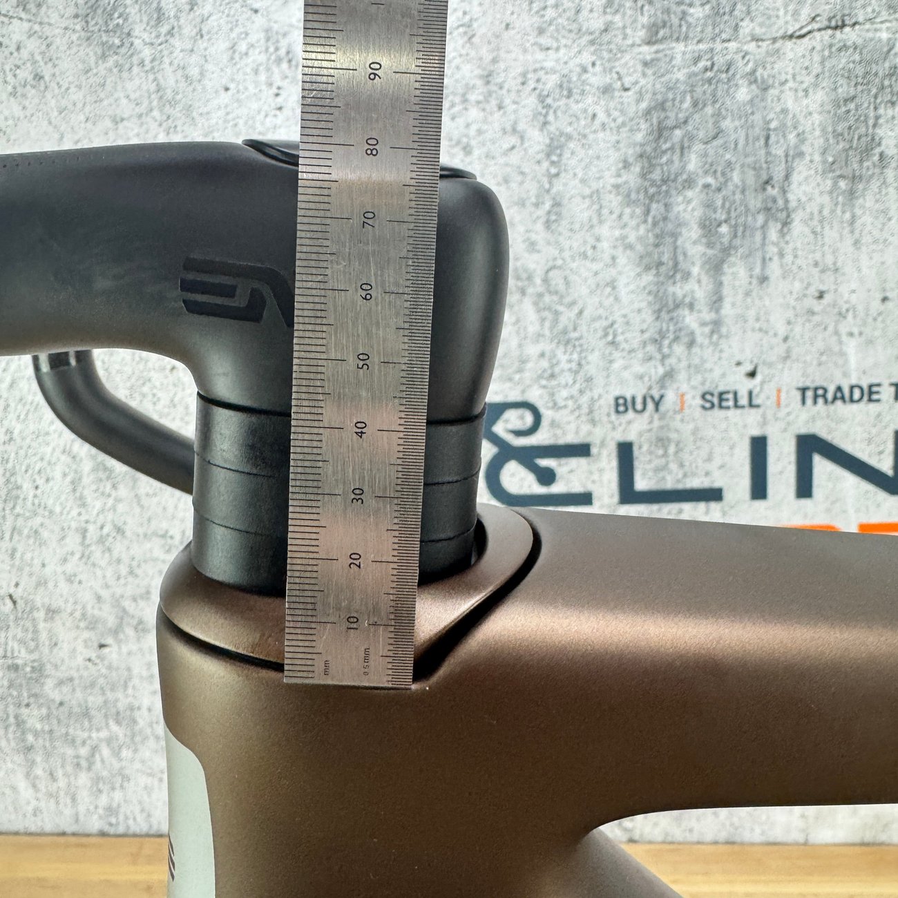 Low Mile! 2026 Enve Fray Toffee Brown 47cm Carbon Disc Frameset 700c 2202g