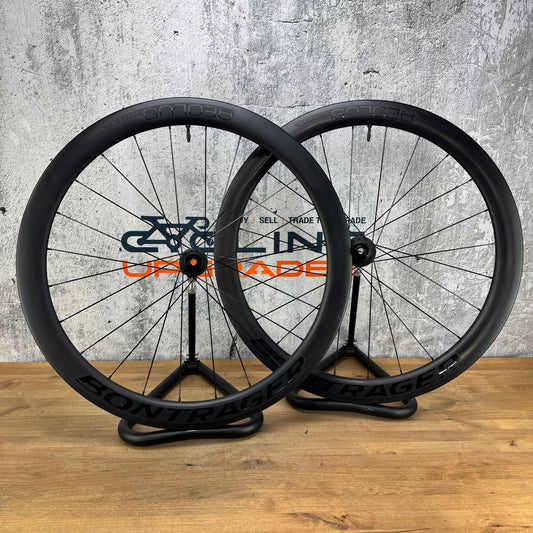 Low Mile! Bontrager Aeolus Elite 50 Carbon Tubeless Disc Wheelset 700c 1855g