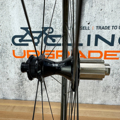 Low Mile! Campagnolo Bora WTO 45 Carbon Tubeless Disc Wheelset 700c 1576g