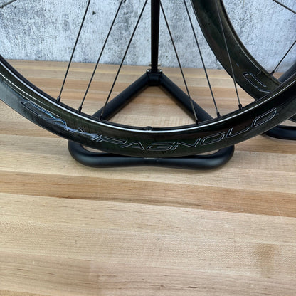 Low Mile! Campagnolo Bora WTO 45 Carbon Tubeless Disc Wheelset 700c 1576g