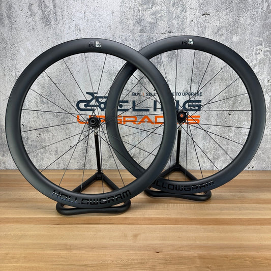 Low Mile! Cannondale Hollowgram R-SL 50 Carbon Tubeless Disc Wheelset 700c 1565g