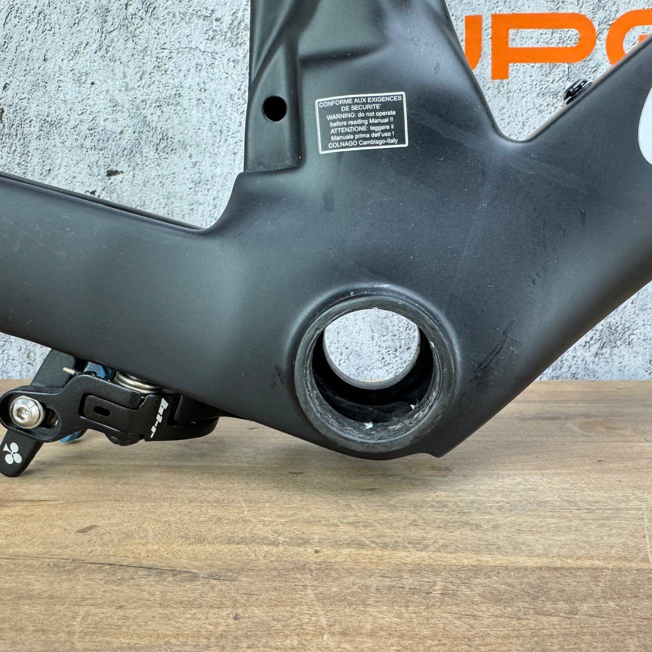 Low Mile! Colnago K.One Small Rim Brake Carbon TT Frameset 700c 4002g 51 Speedshop