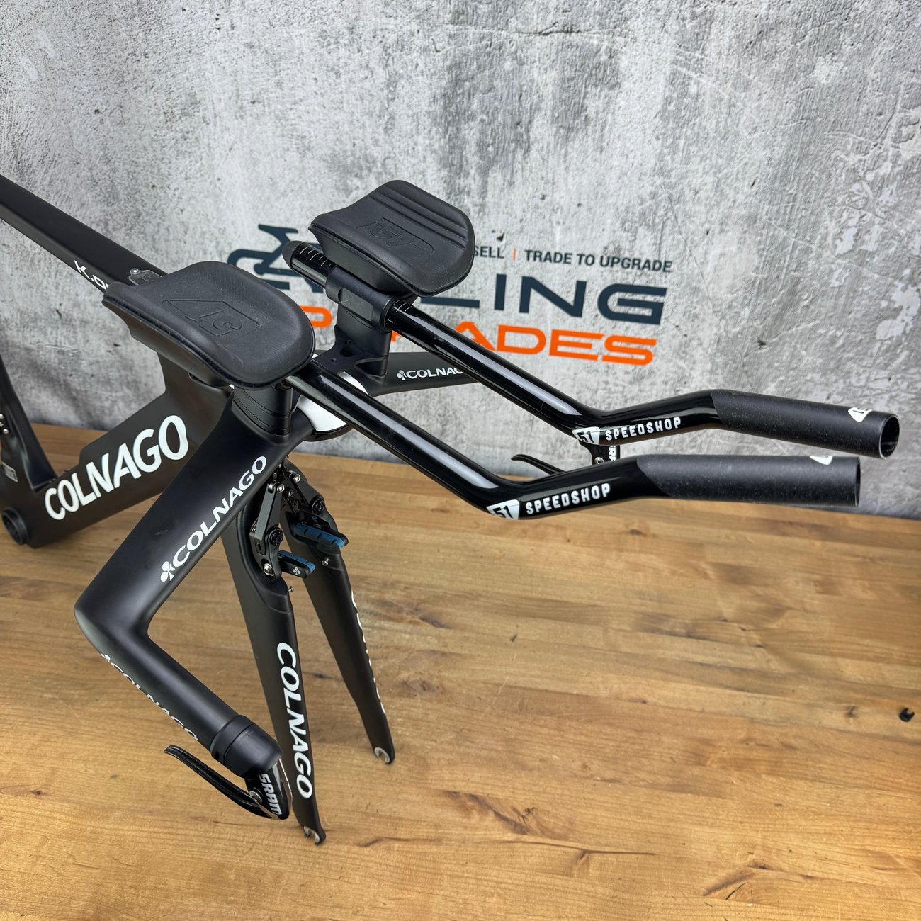 Low Mile! Colnago K.One Small Rim Brake Carbon TT Frameset 700c