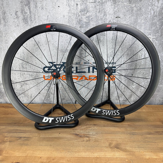 Low Mile! DT Swiss ARC 1100 Dicut 48mm Carbon Tubeless Wheelset Rim Brake 1540g DT 180
