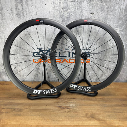 Low Mile! DT Swiss ARC 1100 Dicut 48mm Carbon Tubeless Wheelset Rim Brake 1540g DT 180