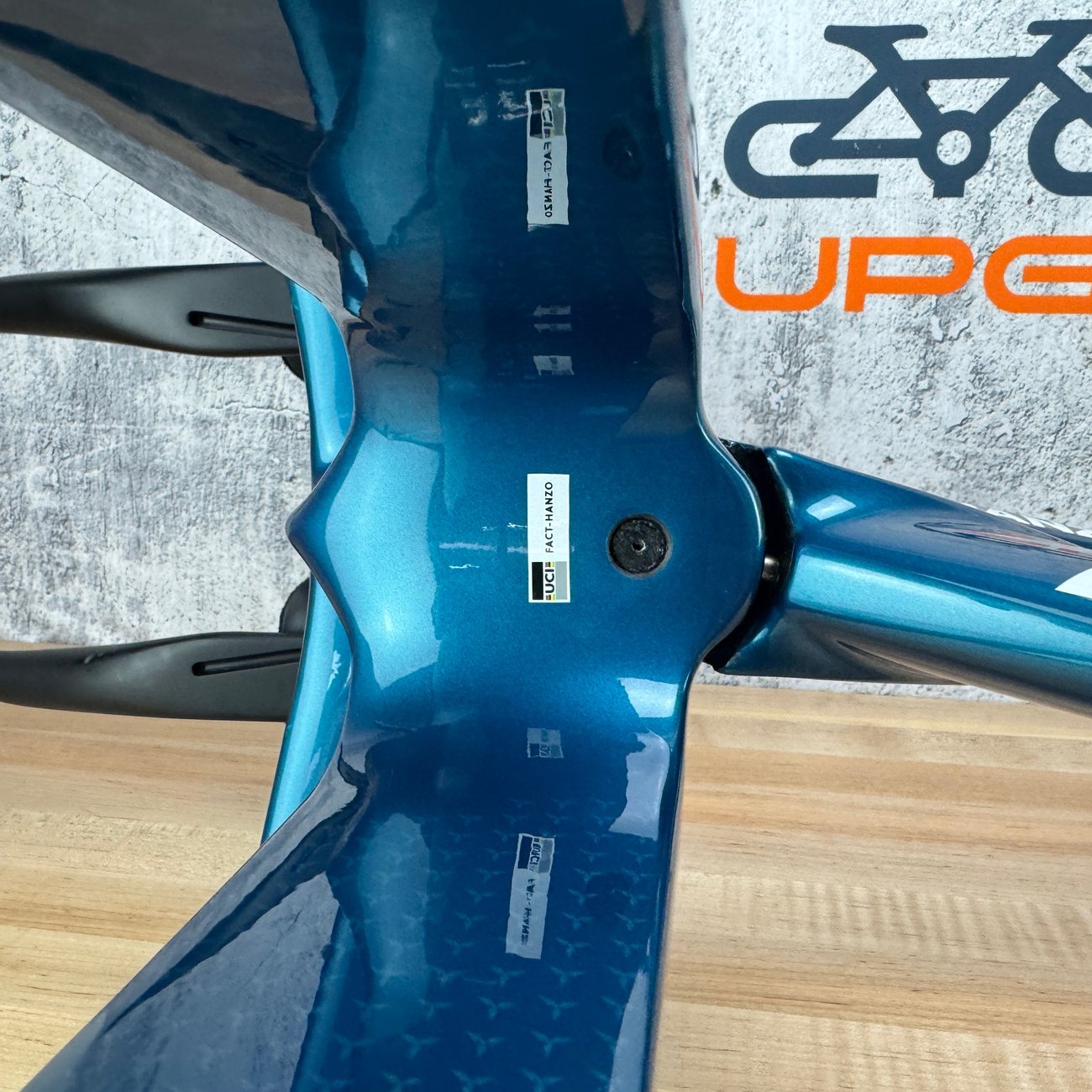 Low Mile! Factor Hanzo Medium Carbon TT/Triathlon Disc Frameset 700c 3458g
