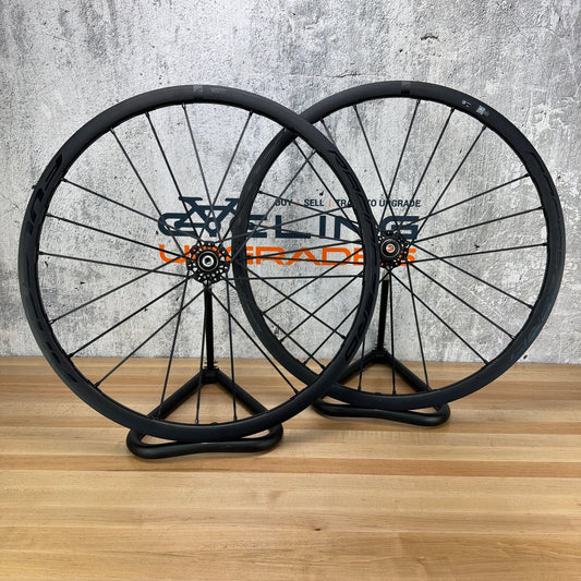 Low Mile! Fulcrum Racing Zero CMPTZN DB Alloy Tubeless Disc Wheelset 700c 1612g