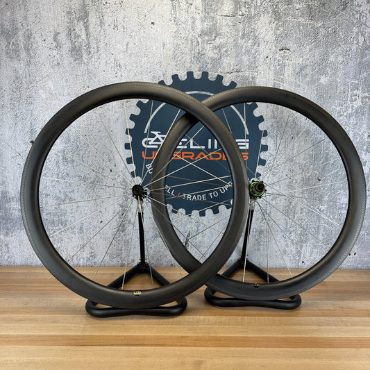 Low Mile! Nextie CRX 45 Extralite Hubs 45mm Rim Brake Carbon Wheelset 1305g