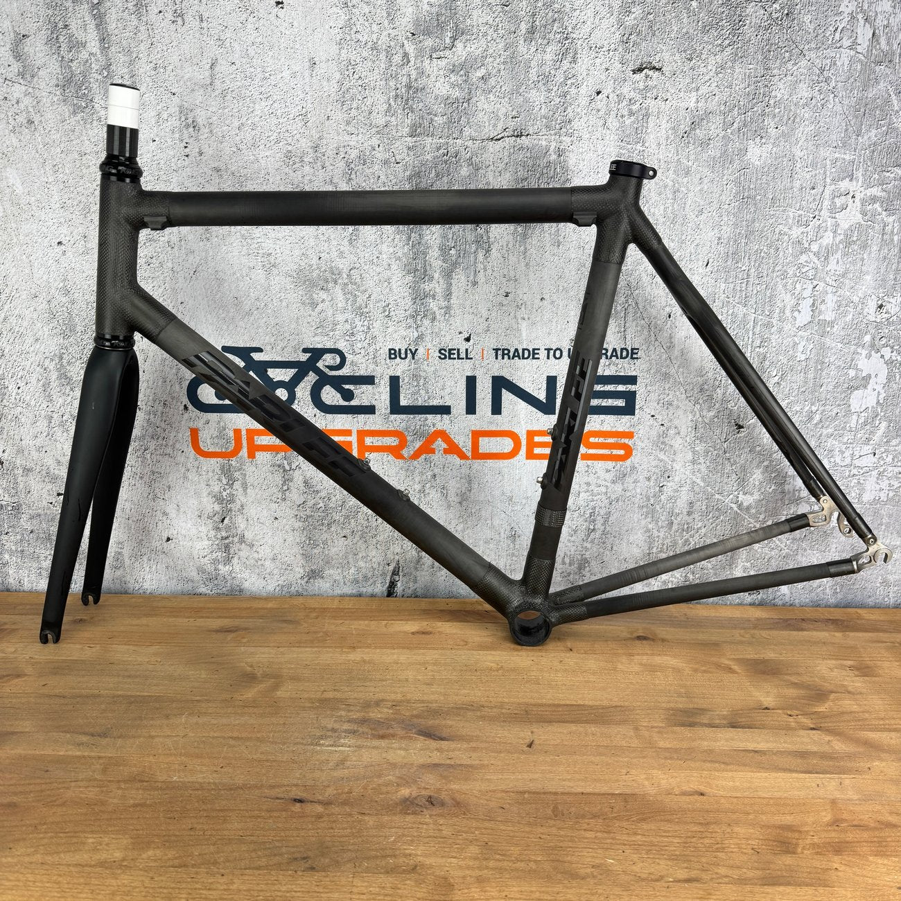 Low Mile! Parlee Z3 XL 58.5cm Rim Brake Carbon Frameset 700c 1687g for Di2 AXS EPS