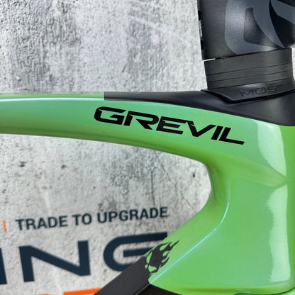 Low Mile! Pinarello Grevil F Size 550 (56cm TT) Carbon Disc Gravel Frameset 700c