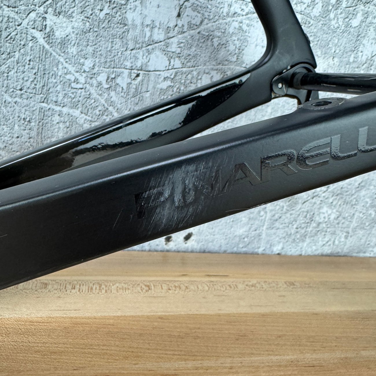 Low Mile! Pinarello Grevil F Size 550 (56cm TT) Carbon Disc Gravel Frameset 700c