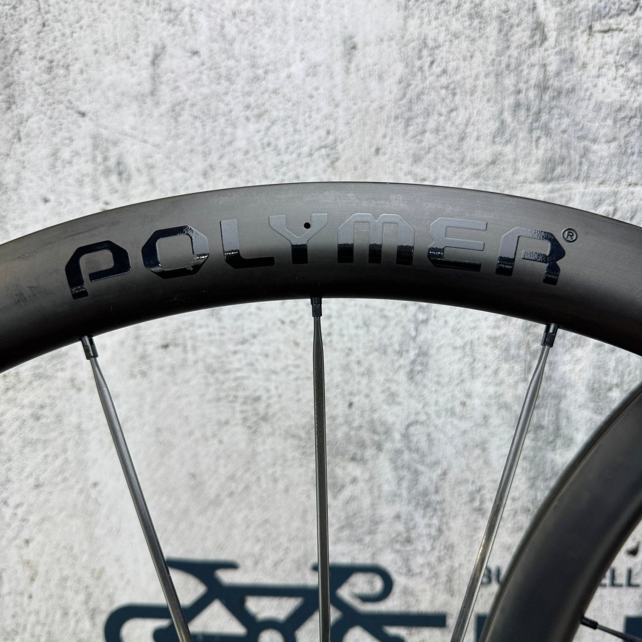 Low Mile! Polymer Venture 38 Carbon Tubeless Hookless Disc Wheelset 700c 1405g