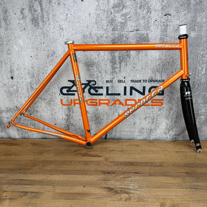 Serotta Fierte 58cm Rim Brake Columbus Steel Frameset 700c Reynolds Carbon Fork