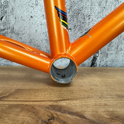 Serotta Fierte 58cm Rim Brake Columbus Steel Frameset 700c Reynolds Carbon Fork