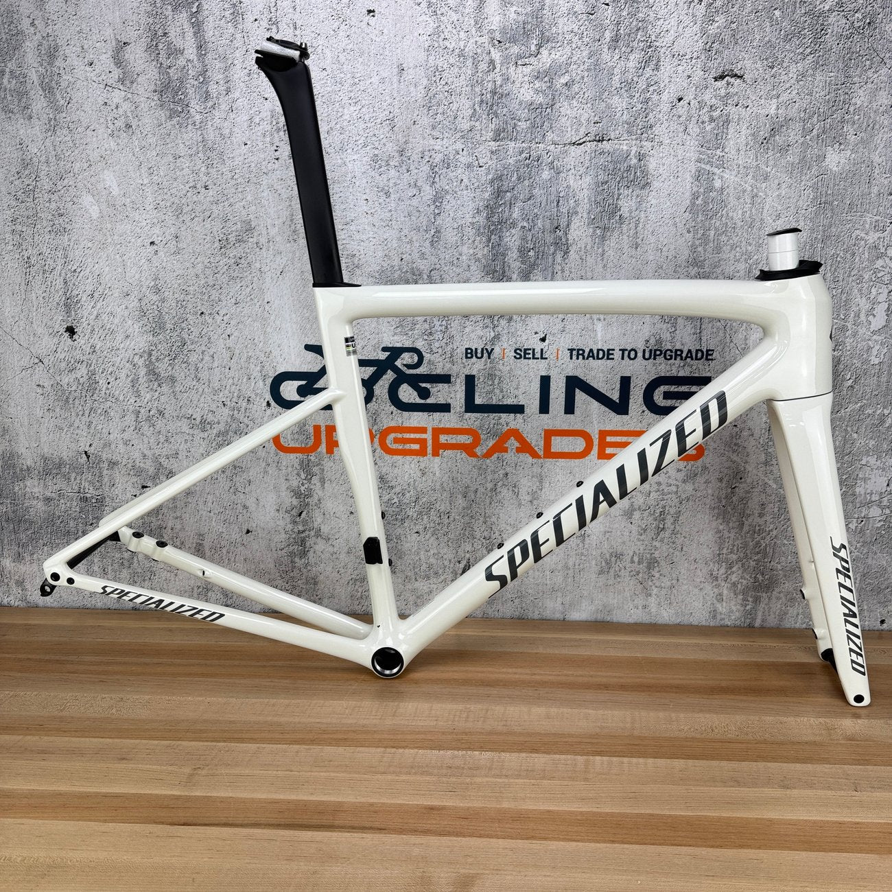 Low Mile! Specialized Tarmac SL8 54cm Carbon Disc Frameset 700c 1566g
