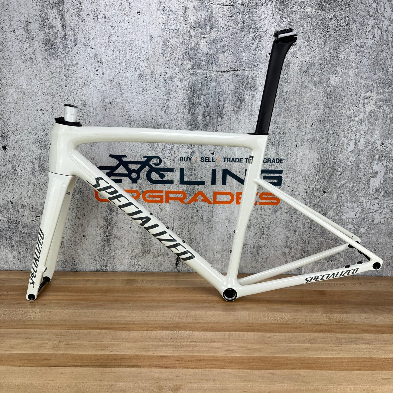 Low Mile! Specialized Tarmac SL8 54cm Carbon Disc Frameset 700c 1566g