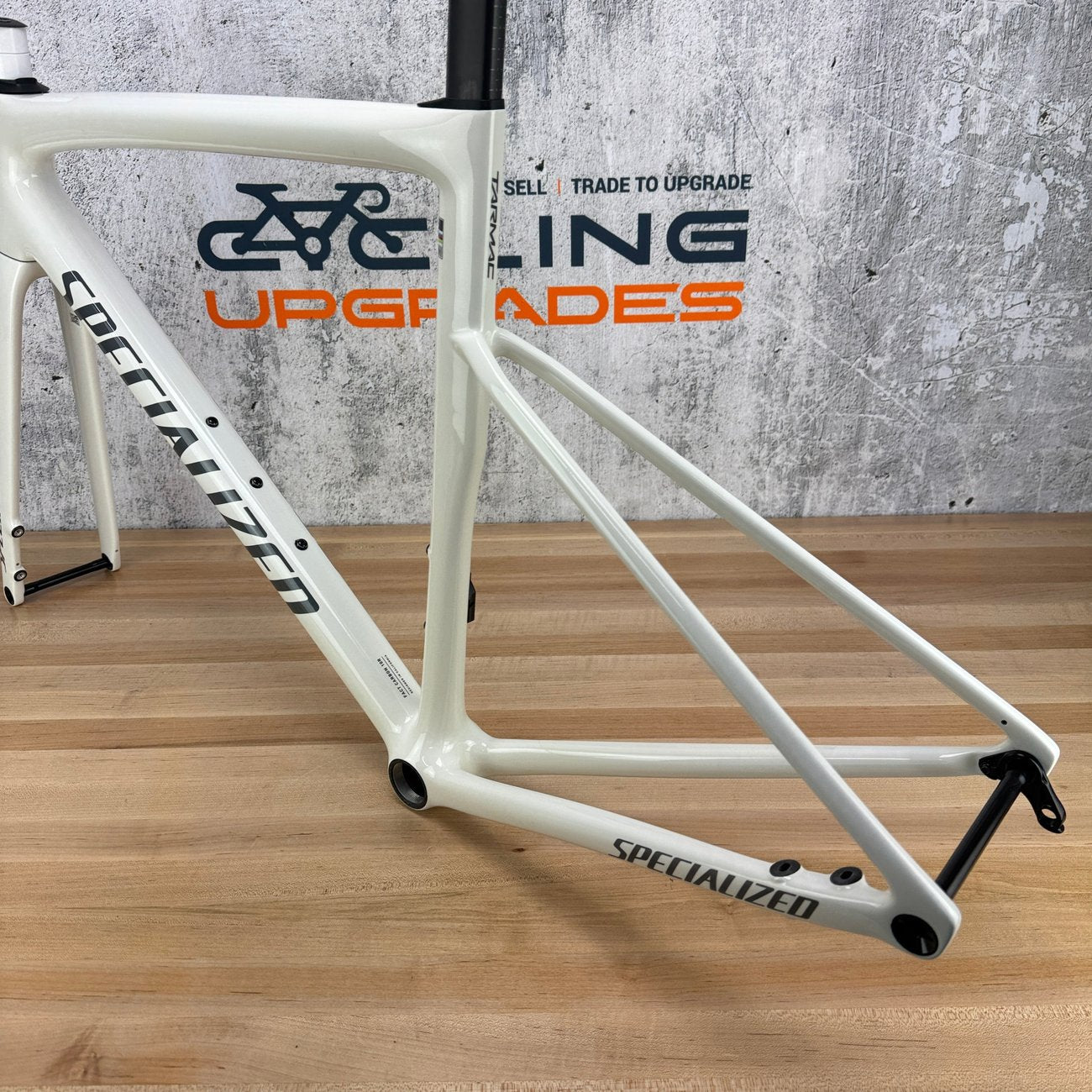Low Mile! Specialized Tarmac SL8 54cm Carbon Disc Frameset 700c 1566g