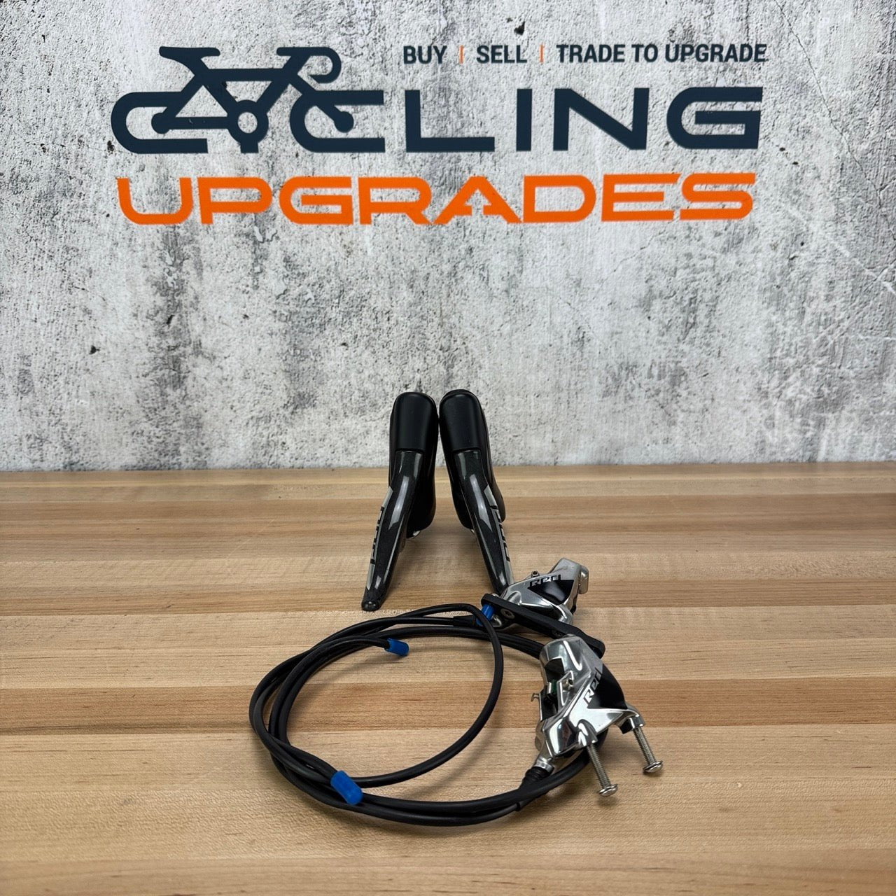 Low Mile SRAM Red AXS D1 Electronic Hydraulic 12-Speed Shifters w/ Calipers 778g